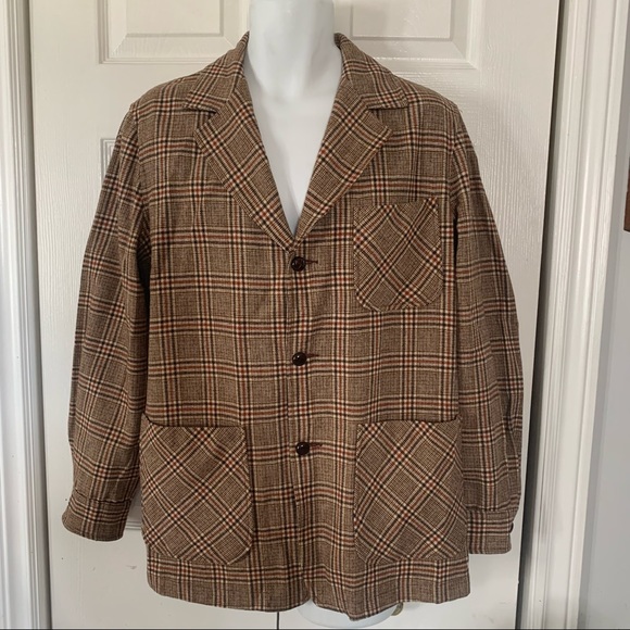Vintage 60s 70s? Pendleton pure virgin wool sports coat. Small. - Picture 2 of 7